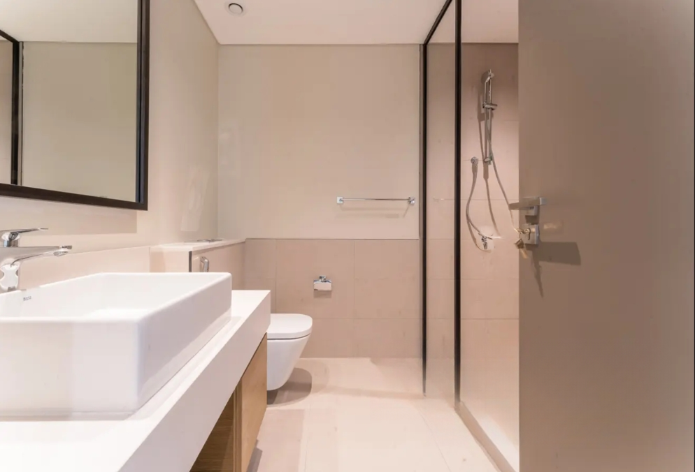 Golf Suites 3 BR resale Dubai Hills Estate powder room