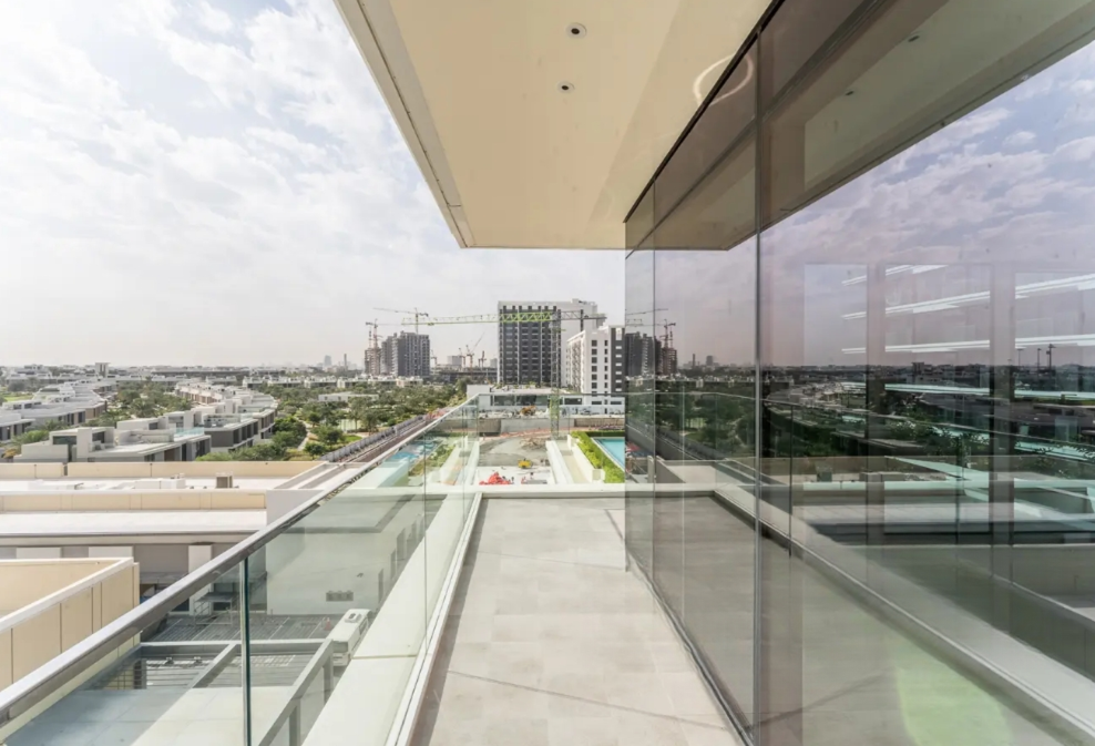 Golf Suites 3 BR resale Dubai Hills Estate terrace