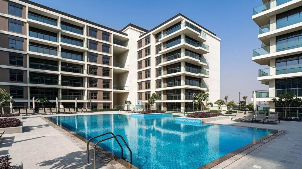 Mulberry apartment resale 3Br Dubai Hills vacant pool