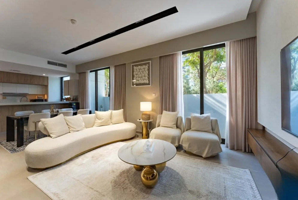 Park Ridge podium towhouse duplex resale Dubai Hills design