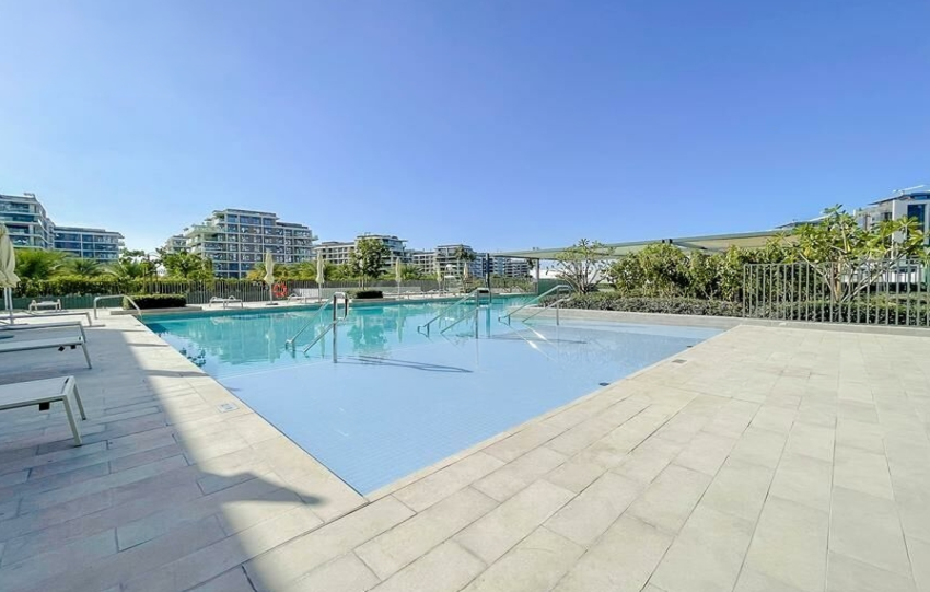 Park Ridge podium towhouse duplex resale Dubai Hills pool