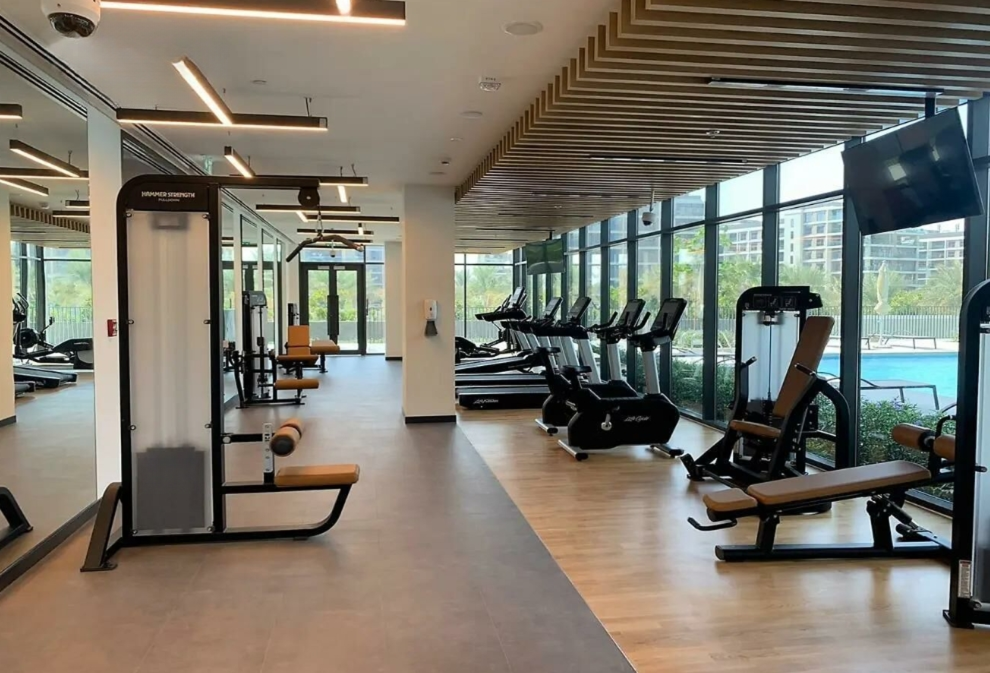 Park Ridge podium towhouse duplex resale Dubai Hills gym